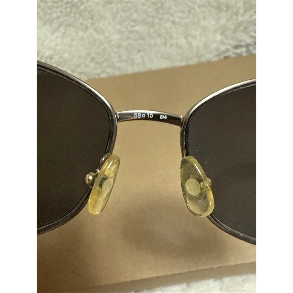 Saks 5th Avenue 130 S5A 42/S Tortoiseshell Frames‎ Only Gold Glitter Flowers